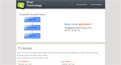 Desktop Screenshot of pixel-technology.com